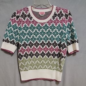 Kate Spade Multicolor Patterned Sweater